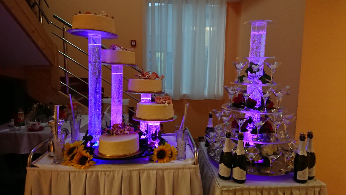 Fontana/kupola za šampanjac