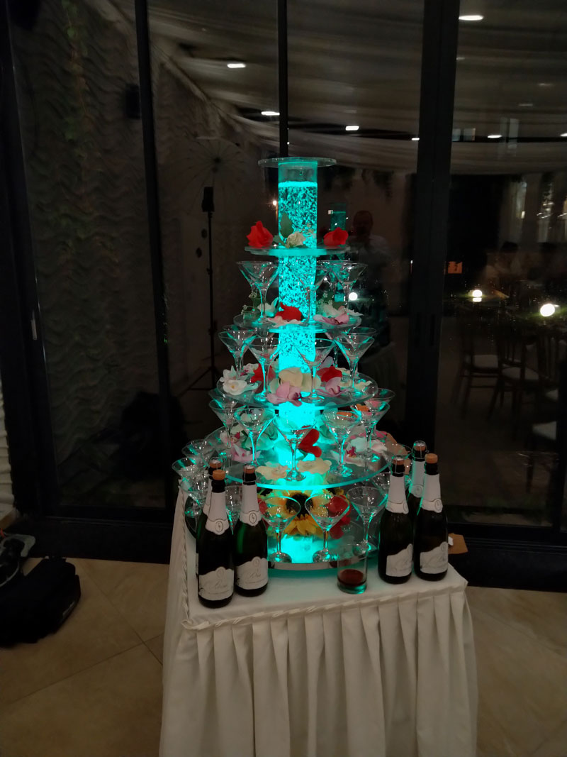 Fontana/kupola za šampanjac