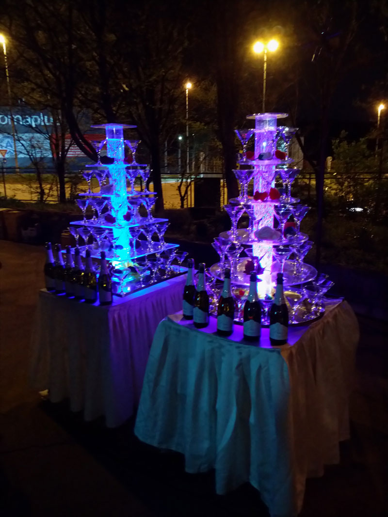 Fontana/kupola za šampanjac