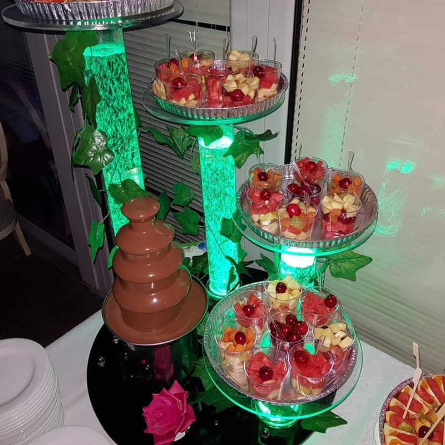 Voćna dekoracija / čokoladna fontana